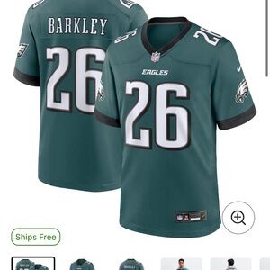Philadelphia Eagles Men's Green Jersey